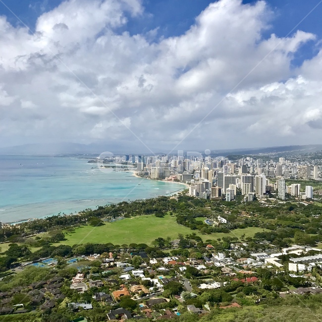 하와이,호놀룰루,다이아몬드헤드,하와이풍경,구름,여름,자연,hawaii,honolulu,diamondhead,cloud,summer,nature