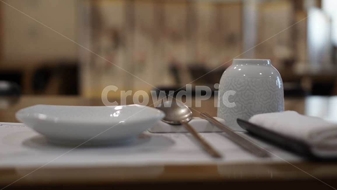 spoon,숟가락,cutlery,셋팅,한정식,수저셋팅,수저