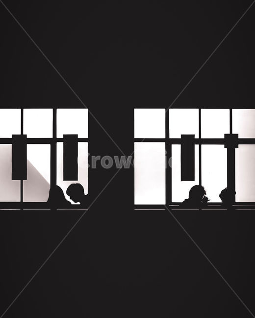흑백사진,bnw,카페,분위기,대화,실루엣,그림자,silhouette,shadow,흑백,모노톤,monochrome,black and white