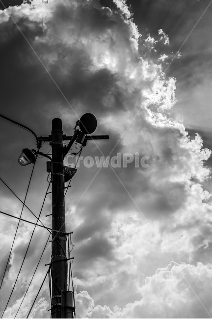 전봇대,흑백,구름,감성,실루엣,powerpole,balckwhite,cloude,emotion,silhouette