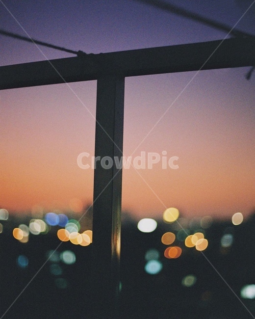 옥상,하늘,노을,일몰,해질녘,야경,밤,풍경,nightscape,night,landscape