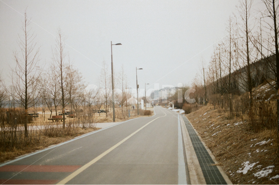겨울,한강,자전거도로,고즈넉,여유