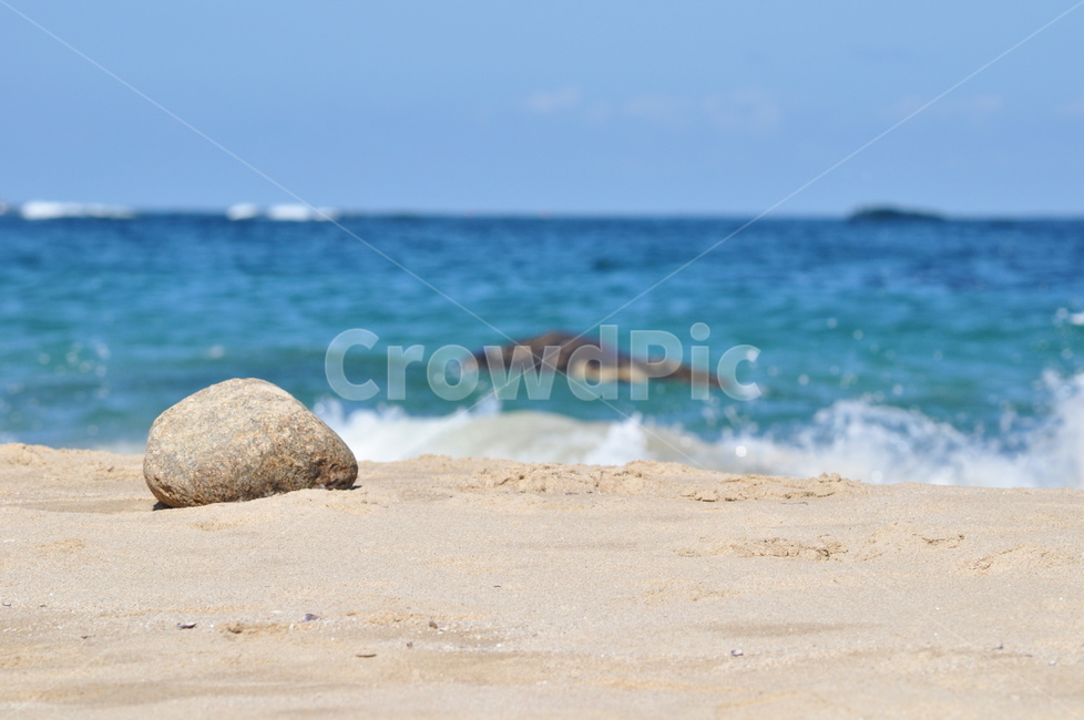 바다,감성,돌멩이,돌맹이,혼자,해변,바다,beach,sea