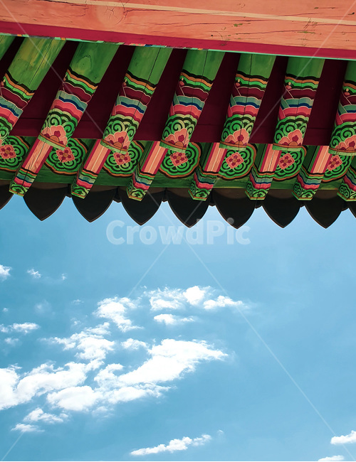 단청,하늘,sky,cloud,구름,다채로운,colorful,multicolor,한국전통,한국문화,korean traditional,korean culture
