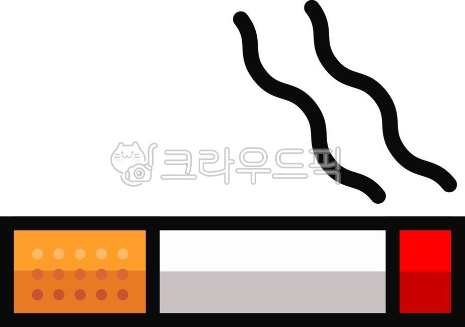 담배연기,담배일러스트,담배그림,담배,담배아이콘,담배모양