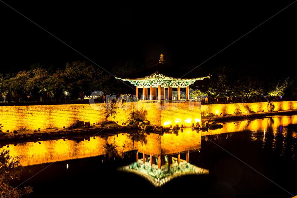 야경,경주,안압지,동궁과월지,신라유적,gazebo,전망대