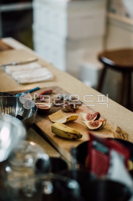 요거트,카페,부엌,과일,무화과,바나나