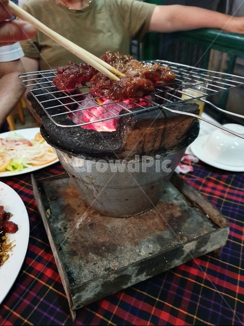 베트남,vietnam,송아지구이,고기구이,불고기