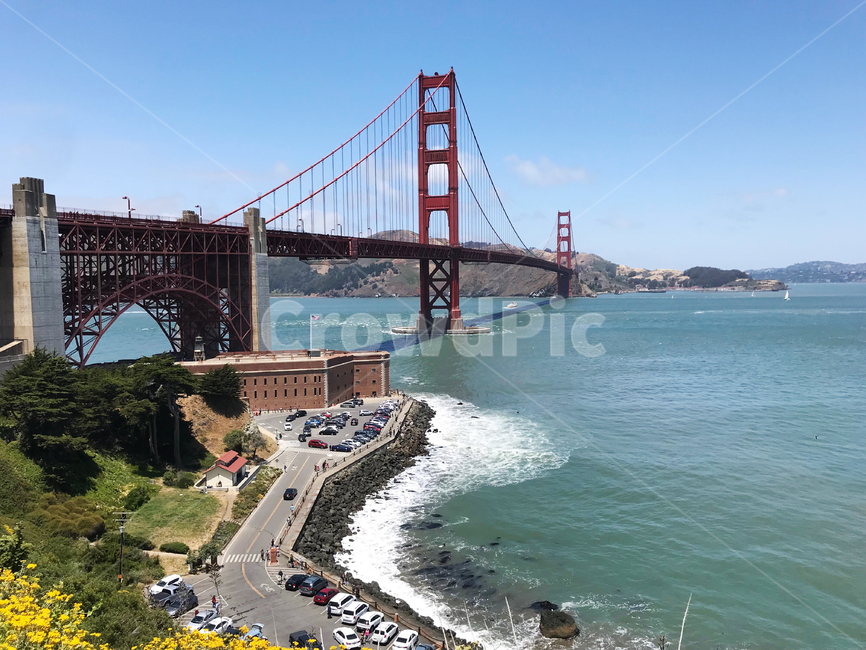 golden gate bridge,usa,sanfrancisco,goldengatebridge,foreign country,bridge,red bridge,landmark,foreign landmark,san francisco