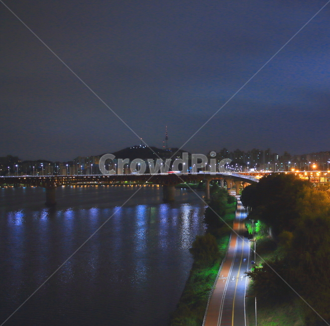 서울숲,트리마제야경,서울숲야경,한강야경,한강자전거도로,야경,밤,풍경,nightscape,night,landscape,light,빛,flare,플레어,road,도로