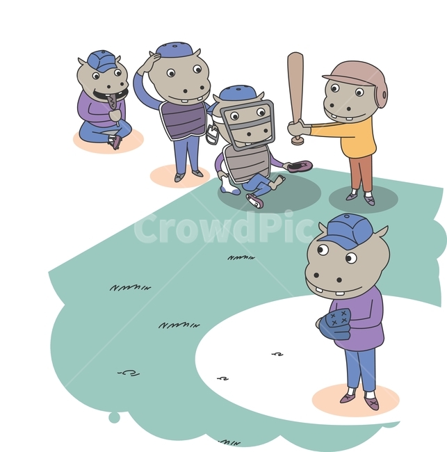 동물,동물캐릭터,캐릭터,짐승,행동,동작,시추에이션,감정,표현,학습,교육,유아,단어,한글익히기,영단어,일러스트,일러스트레이션,벡터,eps,그림,손그림,카툰,만화,삽화,드로잉,아트워크,그래픽,클립아트,상황컷,아트,아트클립,콘셉트,아이콘,웹,앱,소스,활용,디자인,상황그림,하마,하마캐릭터,포유류,덩치,큰입,힘,포악함,무게,큰덩치,게임,플레이,플레이볼,야구,야구경기,야구경기장,투수,타자,포수,심판,볼보이,팀,그라운드,동물,animal,그래픽,일러스트레이션,graphic,illustration