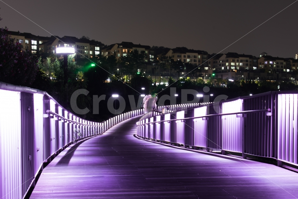 광교,광교호수공원,led,조명,공원,도시,풍경,city,landscape,야경,밤,nightscape,night,boardwalk,산책로,bridge,다리,building,건물