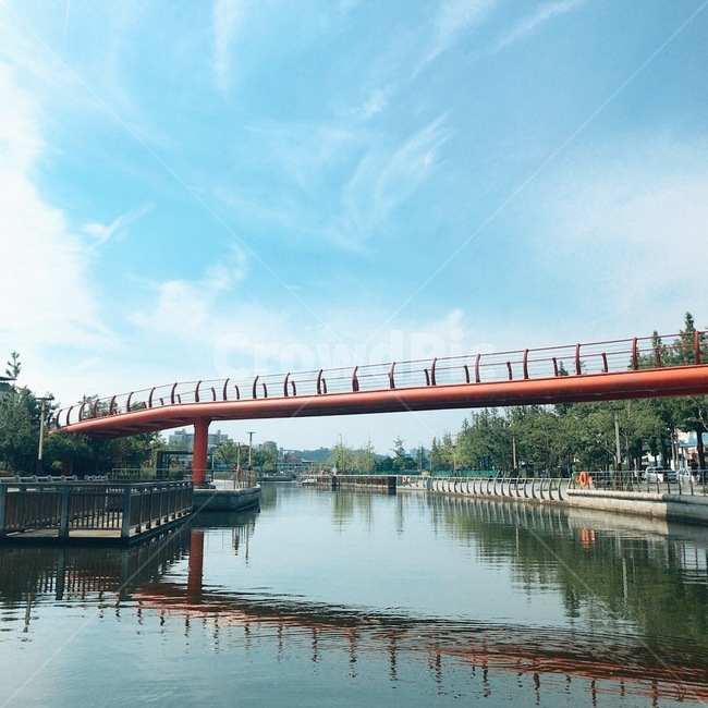 포항,포항운하,운하,다리,인도교,건축물,건물외관,exterior,building,structure,architecture,construction
