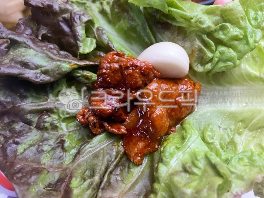 Stirfried pork,Ssam vegetables,Meat wrap,pork,vegetable,charcoal grilled meat,Briquette Bulgogi,pig,Gochujang Pork Belly,rice thief,Gochujang Bulgogi,Lettuce,stirfried dishes,whole garlic,ingredients,Charcoal taste,cooking,Bulbaek,spicy food,garlic,cook,P