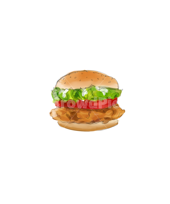 food,음식,burger,버거,햄버거,치킨,치킨버거,양상추,간식,패스트푸드,토마토,빵,맥도날드,롯데리아,kfc,버거킹,음식,식재료,요리,food,cook,meal,dishes,food reserves,누끼,remove background
