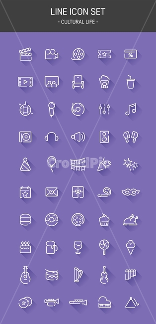 영화,팝콘,미러볼,폭죽,파티,디저트,피자,악기,오케스트라,문화생활,아이콘,라인아이콘,심플아이콘,그래픽,일러스트레이션,graphic,illustration,아이콘,icon