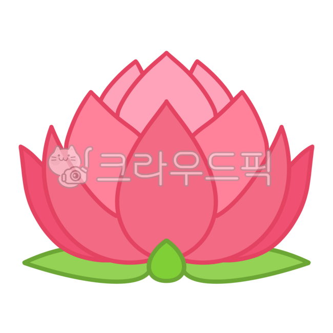 연꽃,연꽃그림,연꽃일러스트,연꽃아이콘,부처님오신날,절,불교,연등,불교연꽃,꽃,불교그림,불교일러스트