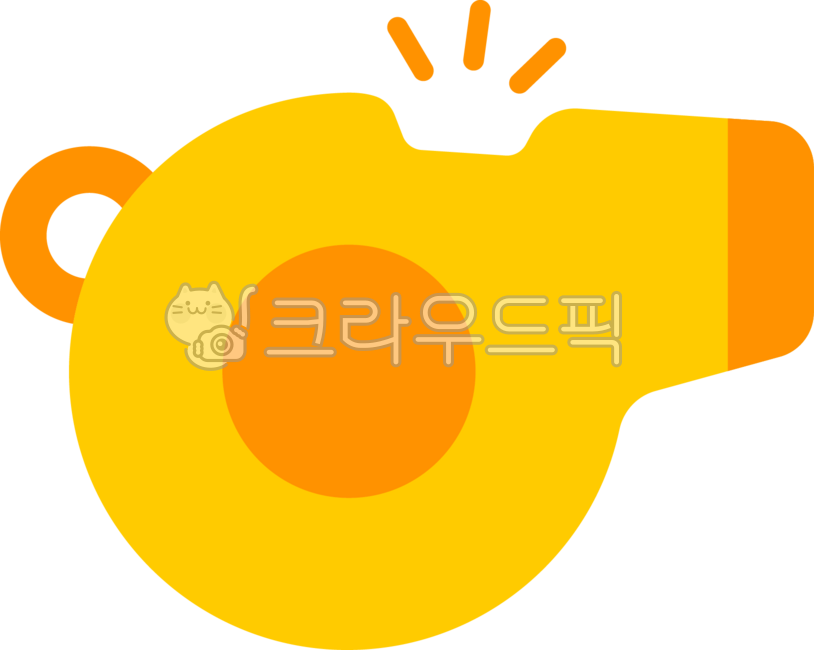호루라기, 호각, 휘슬, 귀여운호루라기, 신호호각, 사진,이미지,일러스트,캘리그라피 - RAONI작가