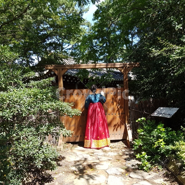 garden,정원,정자,한복,전통의상