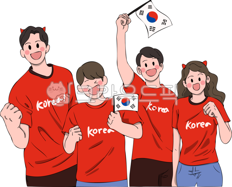 Cheering,flag,devil,young people,youth,red,man,female,soccer,red devil,pleasure,soccer fan,people,Red,korea,enthusiasm,Passion,red tee,World Cup,Korean Flag,person,organization,concoction,street cheering