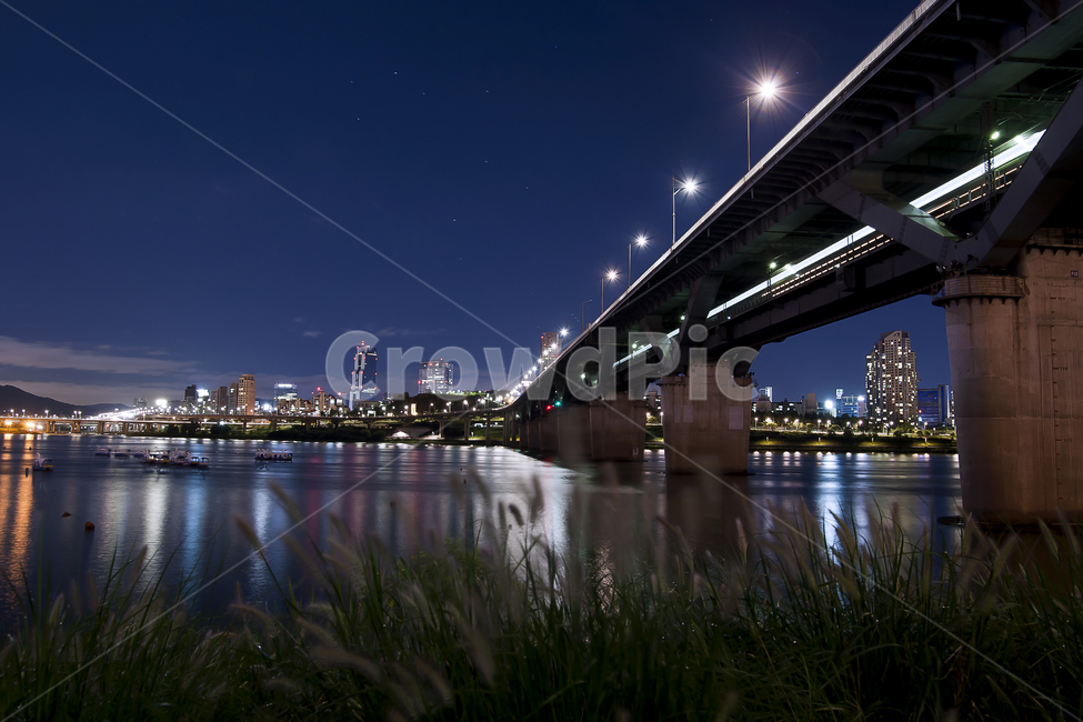 야경,nightview,청담대교,밤하늘,조명