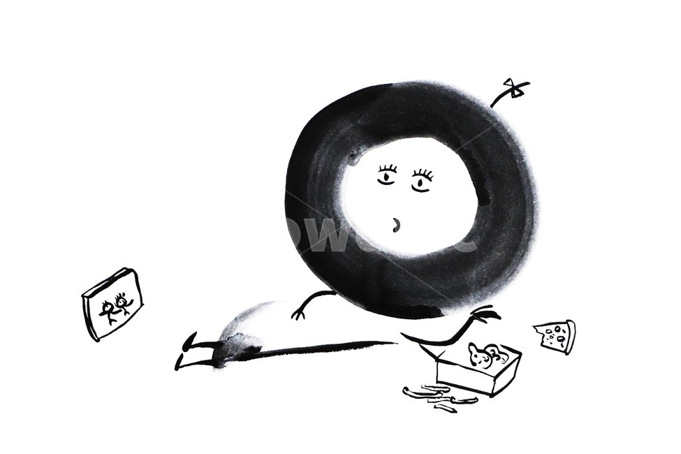 일러스트,수묵,인물,유머,이미지,그래픽,일러스트레이션,graphic,illustration
