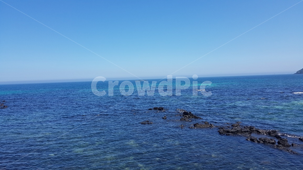 바다,에메랄드빛,제주도,여름,푸른하늘