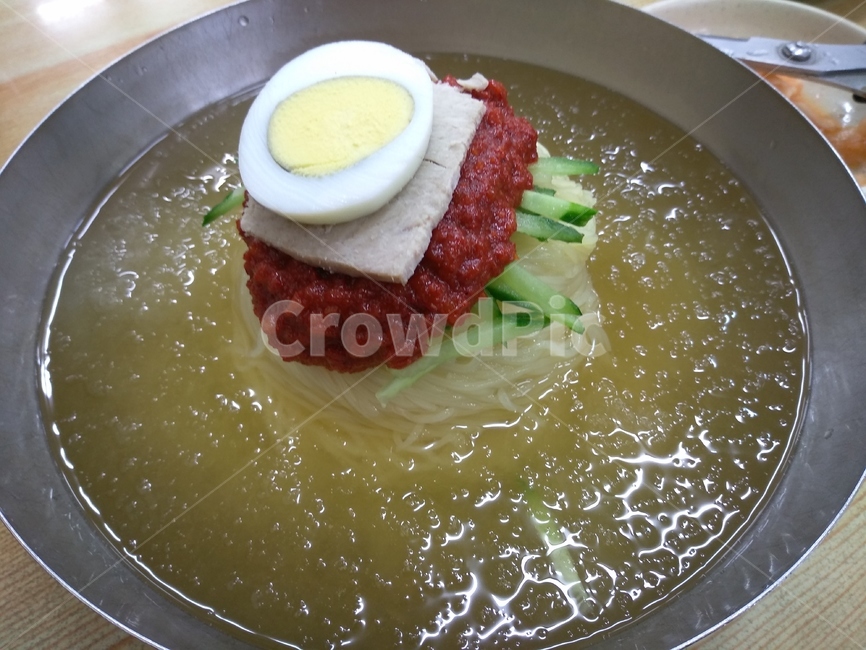 밀면,계란,살얼음,면,시원하다,여름