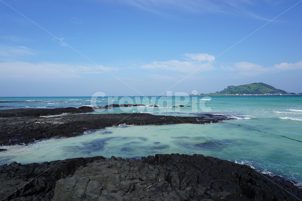 제주도,해수욕장,푸른바다,하늘,푸른,바닷가,해변,협재,제주