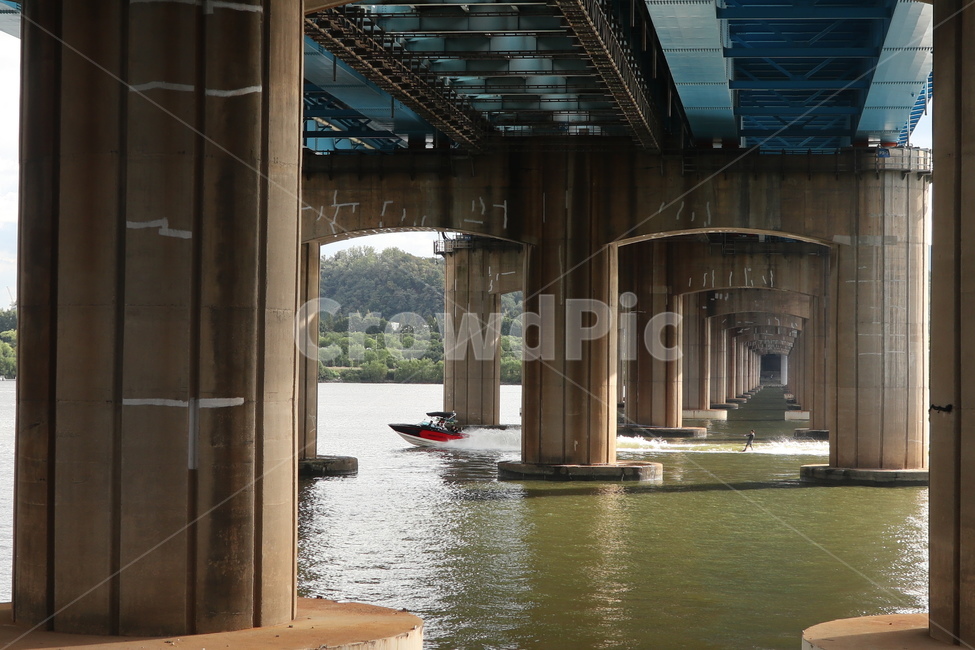 한강,웨이크서핑,wakesurfing,대교,hanriver