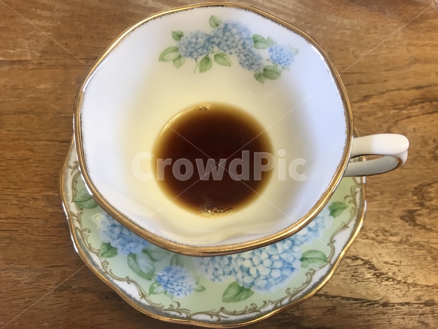 커피잔,수국커피잔,꽃커피잔,커피,까페,커피,카페,coffee,cafe