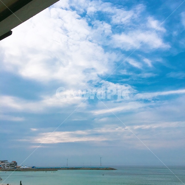 하늘,구름,제주도,제주바다,바다,푸른하늘
