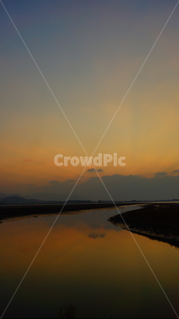 적막감,노을,고요함,가을하늘,저녁하늘,일상,하늘,바다,자연,풍경,nature,landscape,outdoors,옥외,land,땅