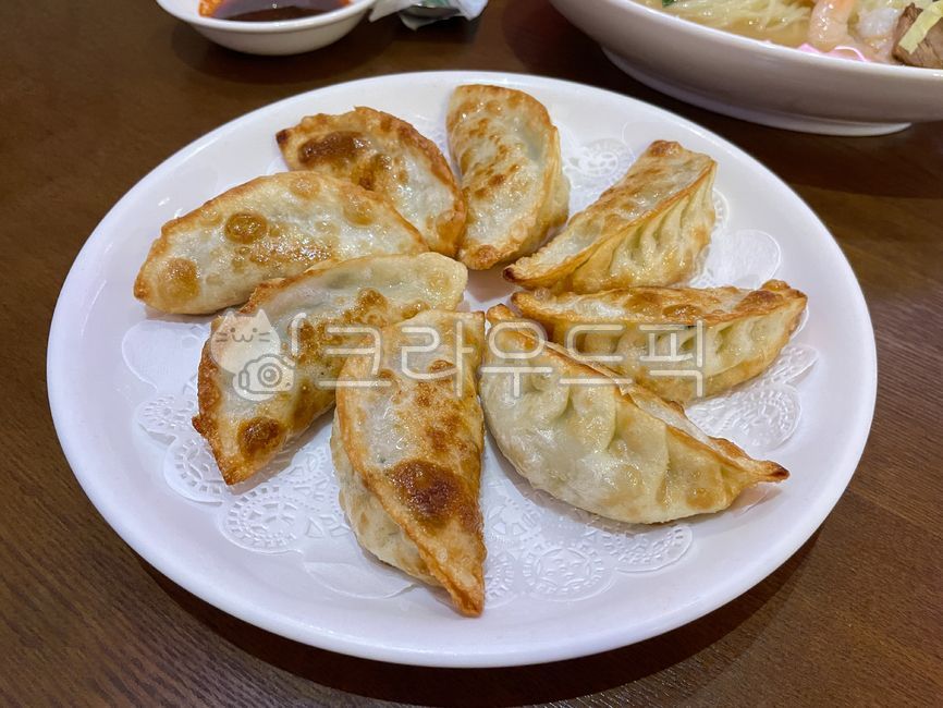 dumpling,Chinese cuisine,Grilled dumplings,fried food,dumpli,plate,bowl,food
