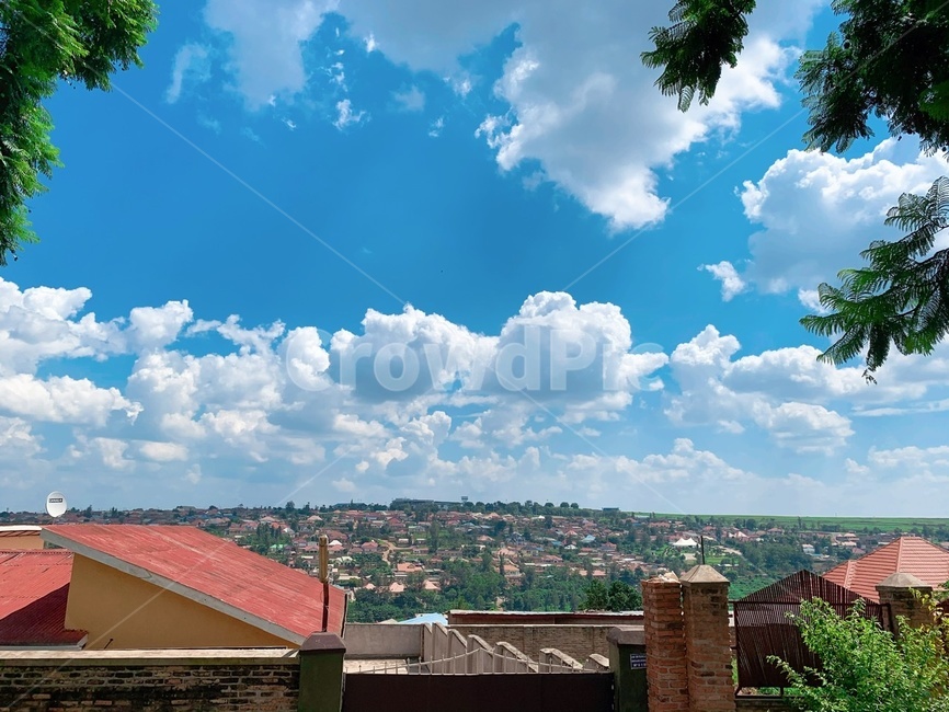 roof,지붕,outdoors,옥외,아프리카르완다,르완다,키갈리,푸른하늘,아프리카