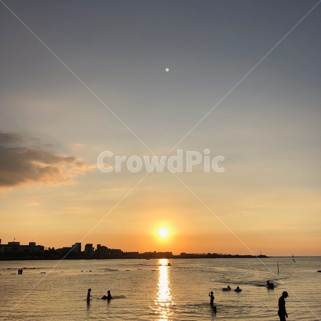 노을,바다,해수욕장,제주도,sunset