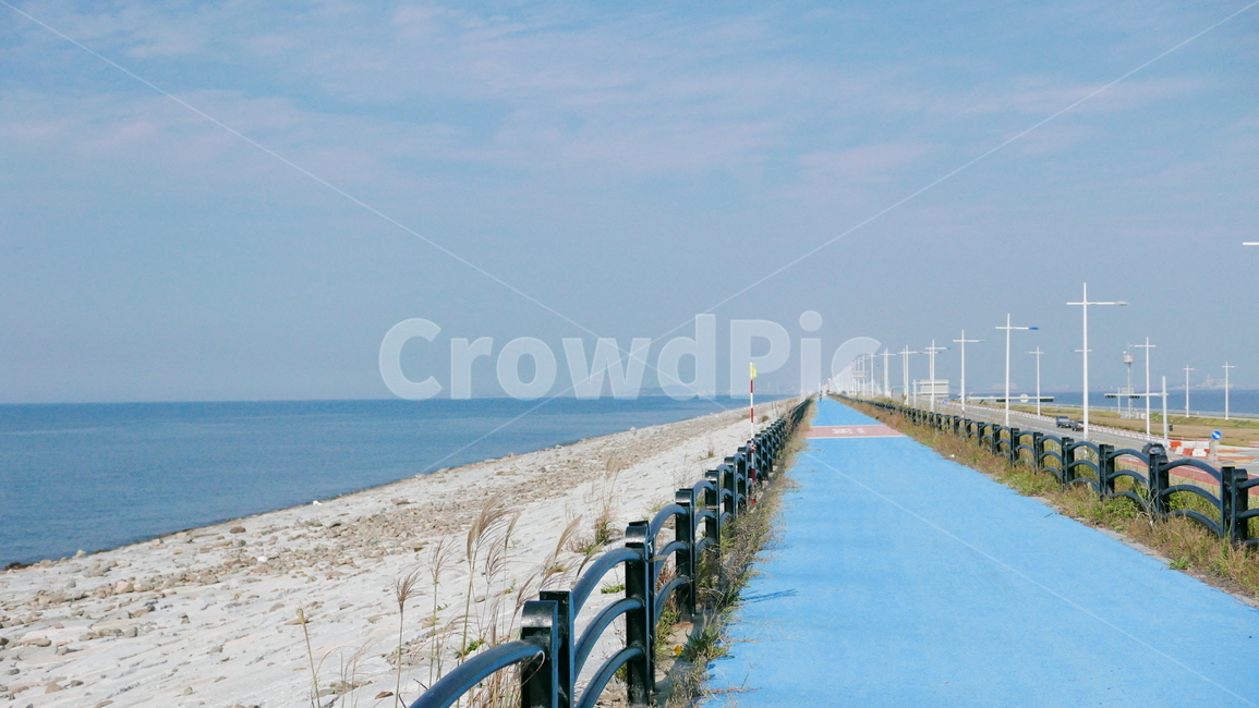 자전거길,바닷길,바다,산책로,산책,전북,자연,풍경,nature,landscape,handrail,난간,banister,railing