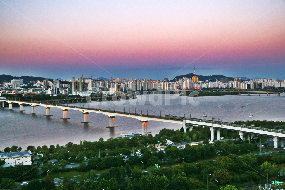 당산철교,한강,도심,일몰,저녁놀,다리,교량,도시,풍경,city,landscape,한국도시풍경,한국도시경관,korea cityscape,outdoors,옥외,경치,nature,자연,scenery,road,도로