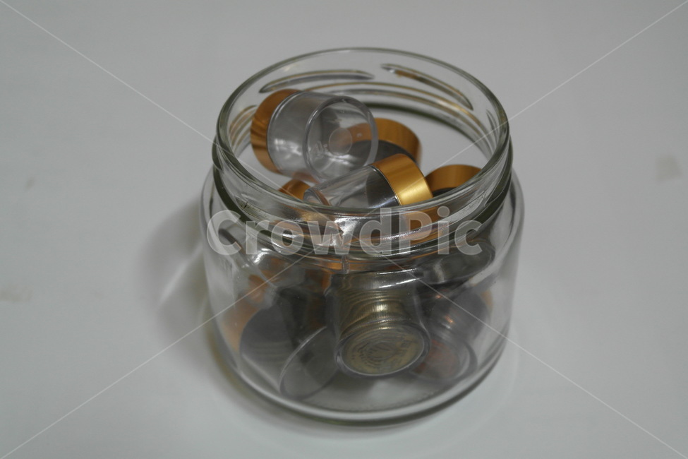 유리병,플라스틱,화폐,유리,사물,금융,돈,finance,banking,money,누끼,remove background