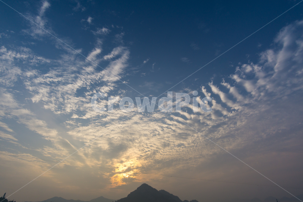 일몰,새털구름,바다일몰,선유도,해넘이,해질녘,서해일몰,선유도해수욕장,sunset