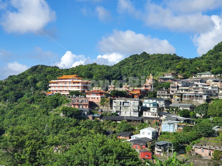 대만,타이베이,taipei,날씨,하늘,숲,나무,집,건물,구름,맑음,풍경,그린,green,blue,weather,sunny,forest,tree