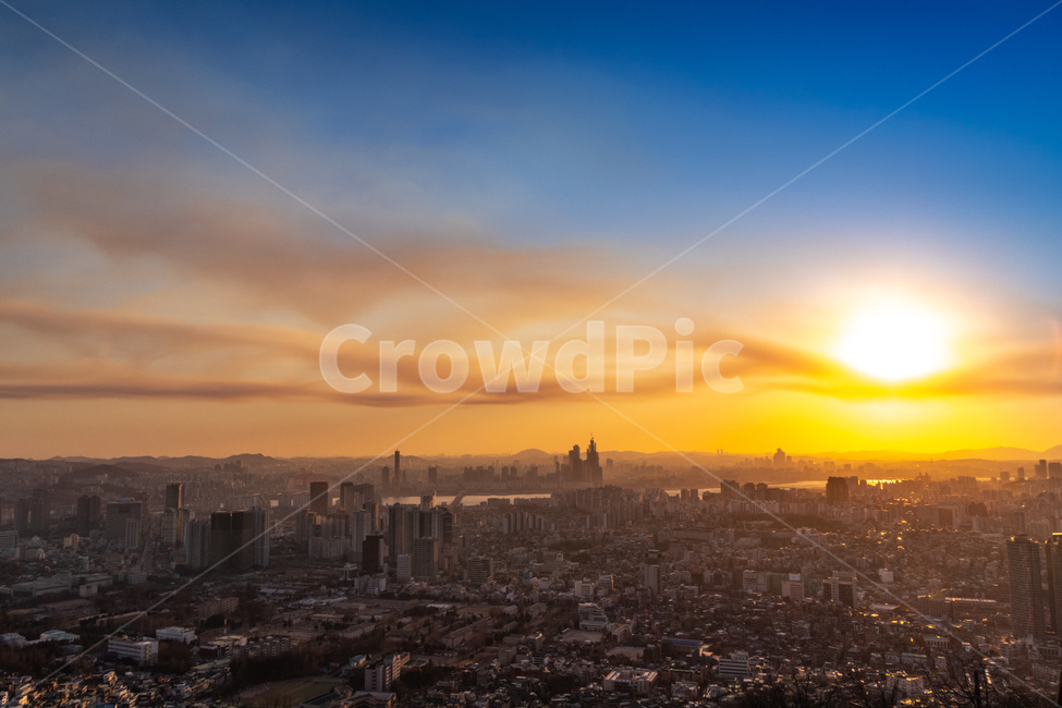 서울,남산,빌딩숲,도시,해질녘,노을,도시,풍경,city,landscape,nature,자연,outdoors,옥외,경치,scenery