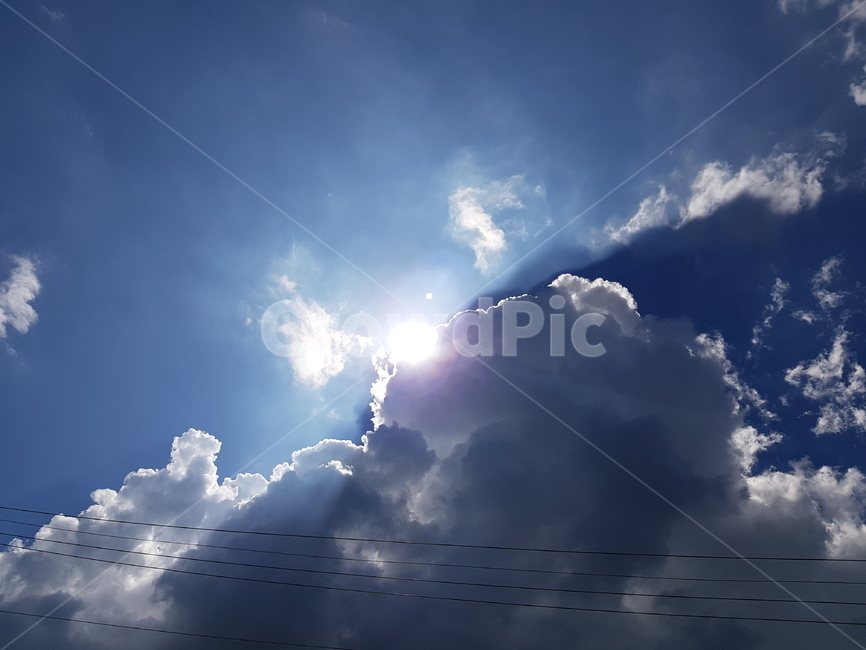 하늘,구름,뭉개구름,그늘,태양,자연,풍경,nature,landscape,weather,날씨,outdoors,옥외,cumulus,적운,cloud,sky