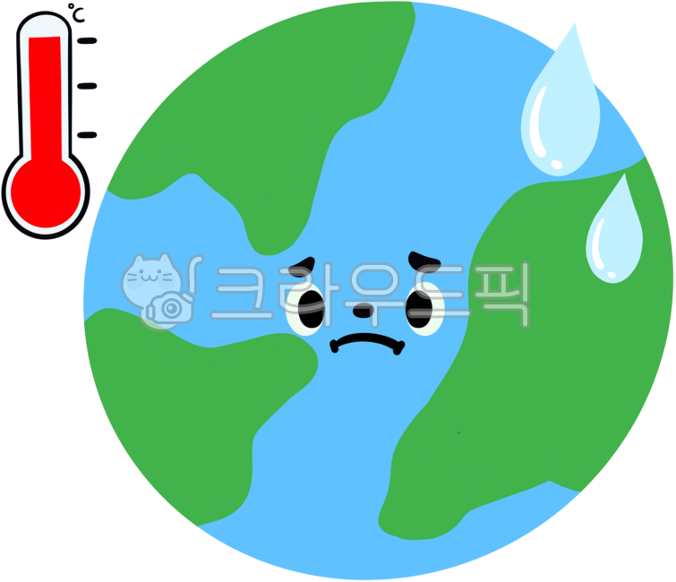 지구,earth,지구온난화,뜨거운지구,환경보호,지구그림,지구캐릭터,환경오염