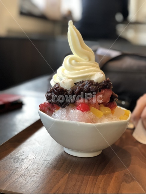 팥빙수,아이스크림,아이스크림빙수,옛날빙수,카페
