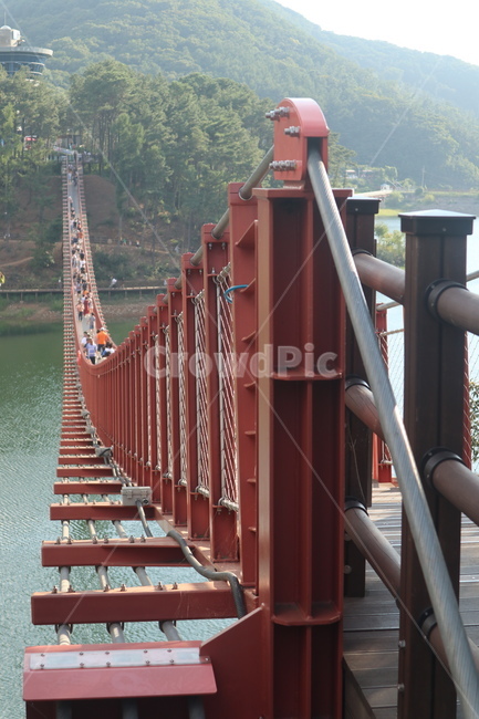 날씨,봄,풍경,자연,나무,강,바람,구름,물,다리,handrail,banister,난간,railing