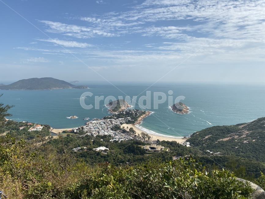 섬,바다,산,트래킹,등산