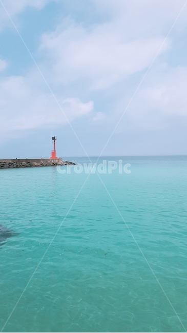 김녕해변,빨간등대,탑,architecture,바다,에메랄드빛,제주도,제주도해수욕장,자연,풍경,자연,풍경,nature,landscape