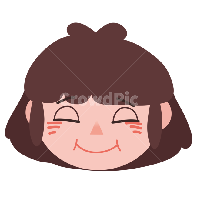 얼굴,표정,어린이,단발머리,웃는얼굴,사람일러스트,cute,귀여움,귀여운,사랑스러운,아기,아이,children,두상,child,머리,어린이캐릭터,Smile,얼굴표정,facial expression,face,감정표현,기분,feeling,emotion,누끼,remove background,그래픽,일러스트레이션,graphic,illustration