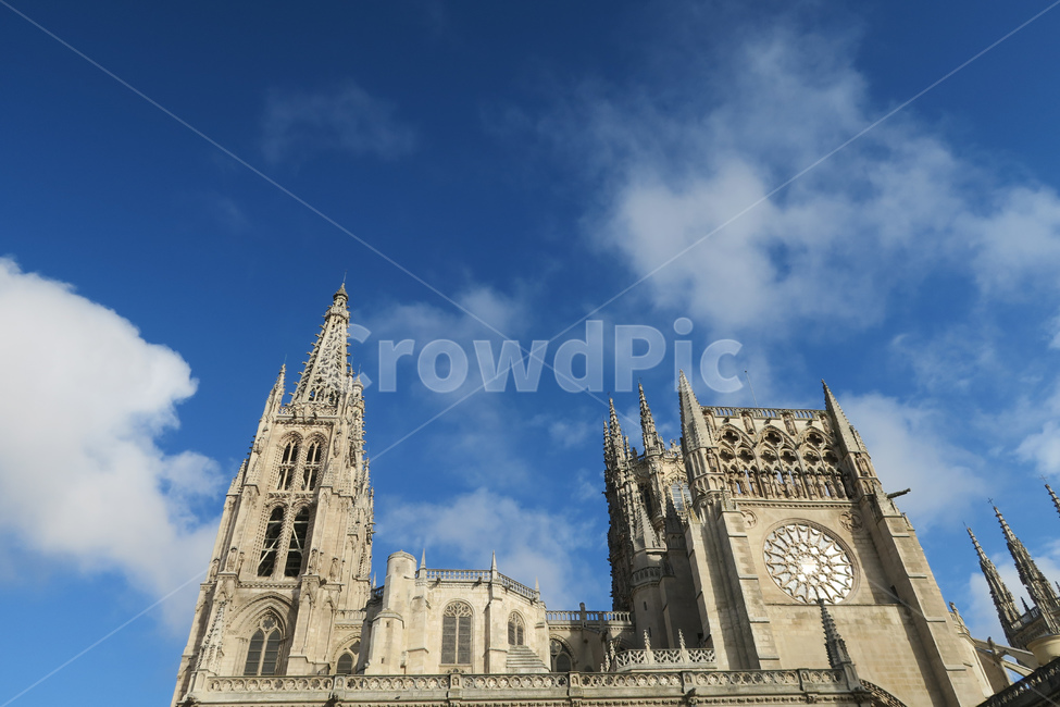 스페인,spain,españa,산티아고순례길,순례길,caminodesantiago,camino,건축물,건축,architecture,arquitectura,대성당,성당,부르고스대성당,부르고스,burgos,교회,장식,decoration,tower,탑,첨탑,spire,뾰족한탑